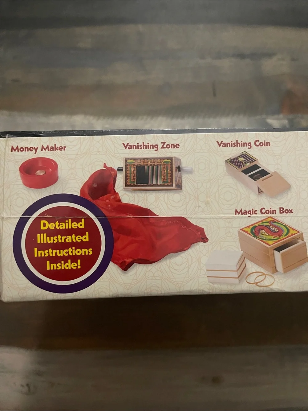 Melissa & Doug Deluxe Wooden Magic Set 52 Pieces – 10 Classic Tricks – NEW